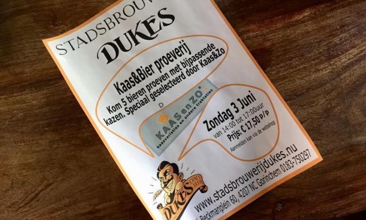 Dukes: Kaas en bier Dukes: Kaas en bier